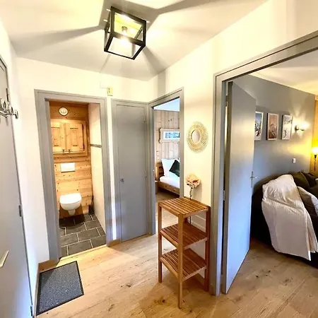 Rez De Jardin, Les Gets, Renove Et Calme Apartmán