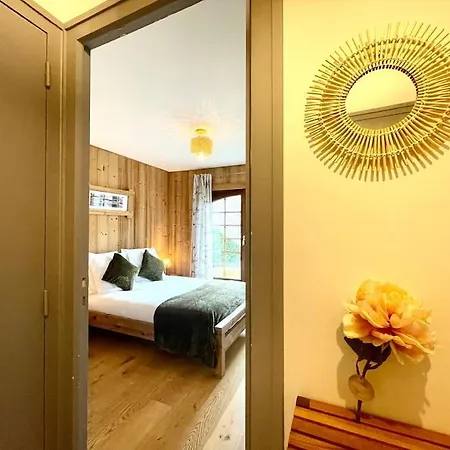 Apartmán Rez De Jardin, Les Gets, Renove Et Calme *